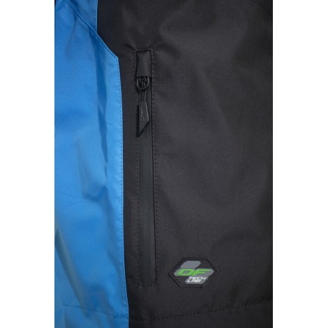 Мембранная куртка DragonFly QUAD PRO BLACK-BLUE 2021 (Размер S) 400117-21-433-S