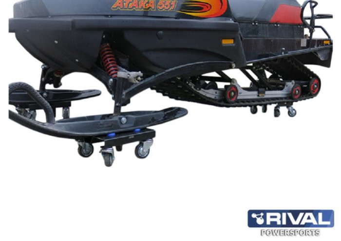 Площадки (подкаты) транспортировочные для снегохода (2014-)+ комплект крепежа  444.0011.1