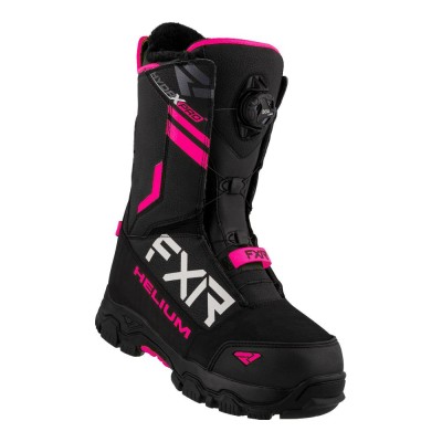 Ботинки FXR Helium BOA (Black Fuchsia) с утеплителем 210705-1090 Размер 37
