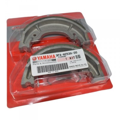 Тормозные колодки задние для Yamaha Grizzly 125 04-13 527G  EBC524G  437-W2534-10-00  5HH-F5330-00-00  3FA-W2534-00-00  3FA-W2536-00-00  183-W25342-00-0  3FA-W253A-00-00  MCS968   3FA-W253A-00-00