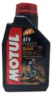 Моторное масло синтетическое Motul ATV Power 5W40 4T 1L 4L 105897 105898 4 Литра