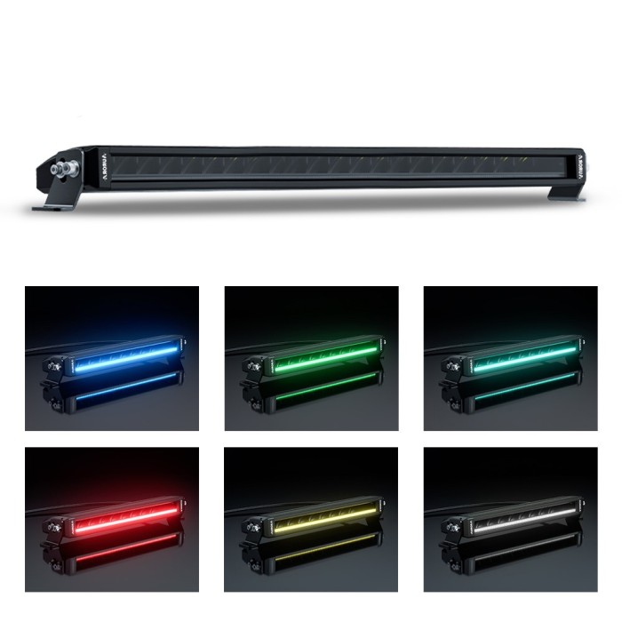 Светодиодная фара дальнего света (проводка в комплекте) Aurora ALO-S5D1-10RQ