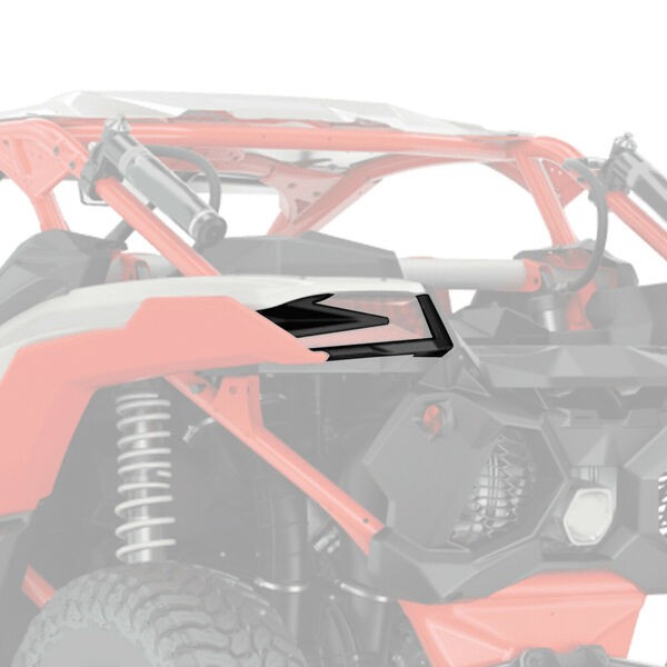 Пластик задних стоп сигналов (2 шт.) Kemimoto для CanAm Maverick X3 705010686 705010687 B0111-06801BK 705010686N
