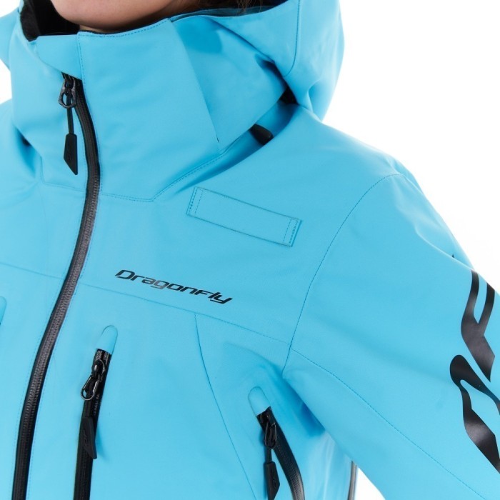 Комбинезон DragonFly SuperLight 3L Woman Electric Blue 2023 860250-23-400 Размер XS