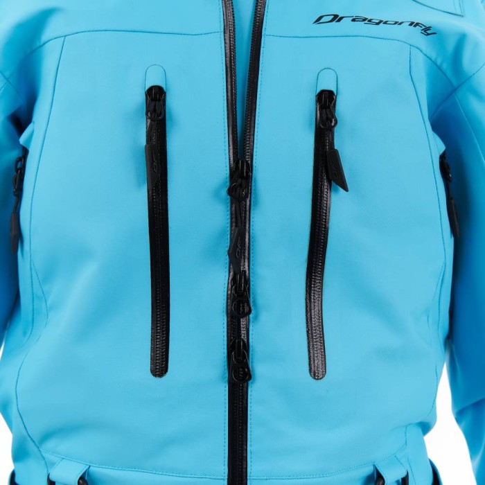 Комбинезон DragonFly SuperLight 3L Woman Electric Blue 2023 860250-23-400 Размер XS