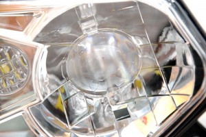 Фары головного света светодиодные Kemimoto (Комплект) для Polaris Sportsman RZR 800S 900 2411593 2411854, 2411594, 2411855, 2410616, 2410615, 2411492, 2411493 lens-rzr900 Светодиодные с LED окантовкой Светодиодные с LED окантовкой