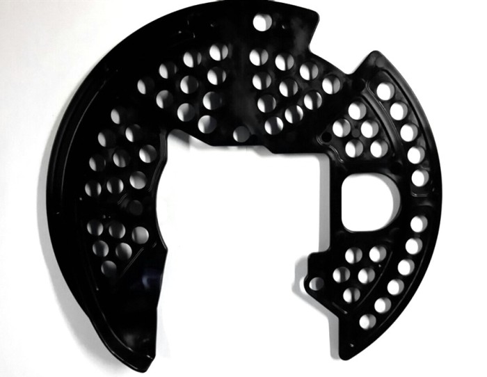 Защита на тормозной диск перед зад  Yamaha Grizzly 550 700 07+ 3B4-2514A-00-00 3B4-2515A-00-00 Левая