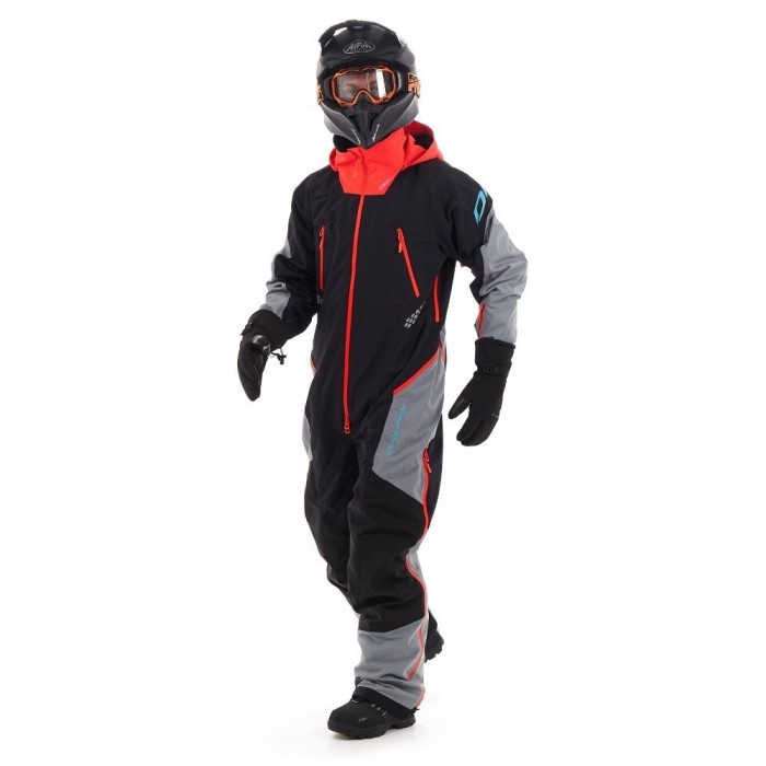 Комбинезон DragonFly Extreme 2.0 MAN Black-Red-Gray 2023 880200-23-329 Размер L