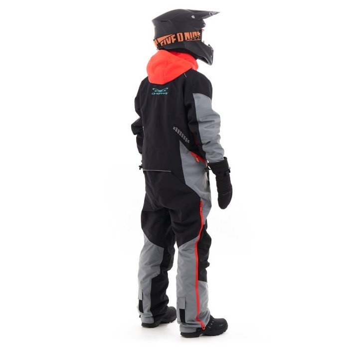 Комбинезон DragonFly Extreme 2.0 MAN Black-Red-Gray 2023 880200-23-329 Размер L