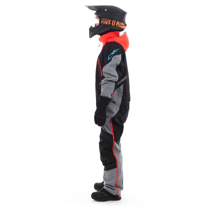 Комбинезон DragonFly Extreme 2.0 MAN Black-Red-Gray 2023 880200-23-329 Размер XL