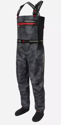 Вейдерсы Finntrail Athletic (2024) 1532 CamoShadowBlack  Размер XL