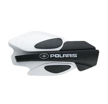 Защита рук для снегохода квадроцикла Polaris 2876845,2876846,2876883 Белая