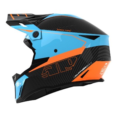 Шлем 509 Altitude 2.0 Carbon 3K Hi Flow (GT Cyan) (Размер XL)  F01009900-203 Размер XL