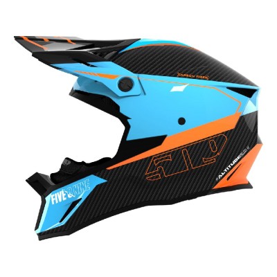 Шлем 509 Altitude 2.0 Carbon 3K Hi Flow (GT Cyan) (Размер XL)  F01009900-203 Размер XL