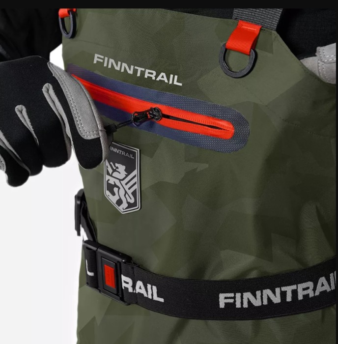 Вейдерсы женские Finntrail (2024) Rachel 1520 CamoShadowGreen Размер SQ