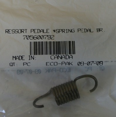 Пружина скобы педали тормоза BRP 705600792