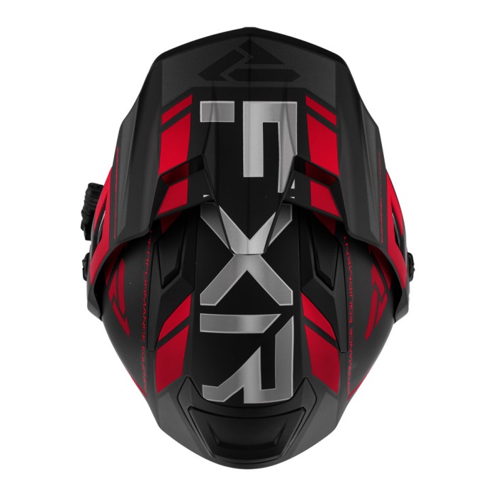 Шлем FXR Maverick X с подогревом (Black Red) 220623-1020 Размер XL