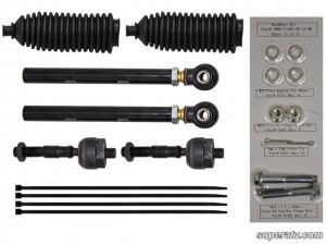 Усиленные рулевые тяги Super Atv для Polaris RZR 800 S TRRA-P-RZRS-01-14 Серебряные