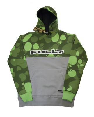 Толстовка с капюшоном FullT Horizont Зелёная Размер L