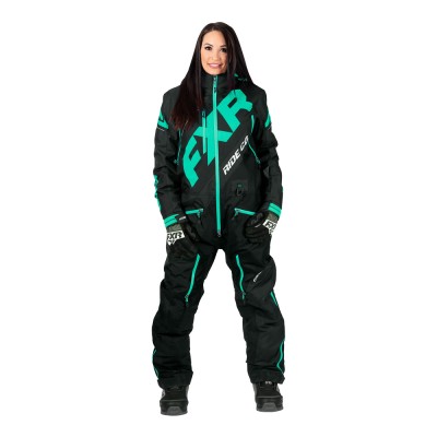 Комбинезон FXR CX 2020 без утеплителя женский (Black Mint) 202926-1052 Размер 2XS