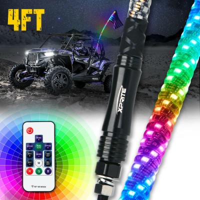 Флагшток RGB переливающийся с LED подсветкой и пультом управления TR802-09 TR802-12 TR802-15  1,2 м