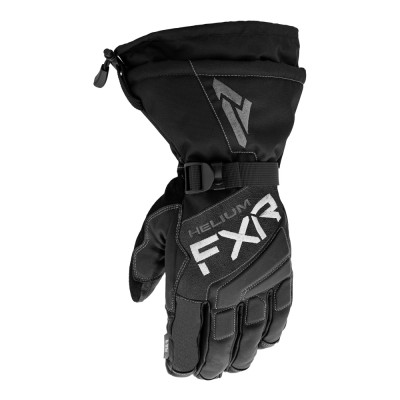 Перчатки FXR Hybrid Helium Leather Gauntlet с утеплителем (Black) 220814-1000 Размер S