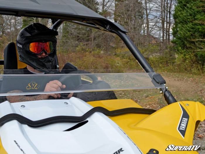 Стекло половинка прозрачное квадроцикла Yamaha YXZ 1000 HWS-Y-YXZ-70