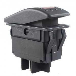 Кнопка универсальная с подсветкой E support CXCP180B (Красная) Красная