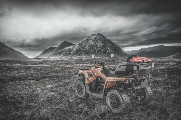 Кофр GKA TESSERACT для BRP Can Am Outlander 570 tessg2570
