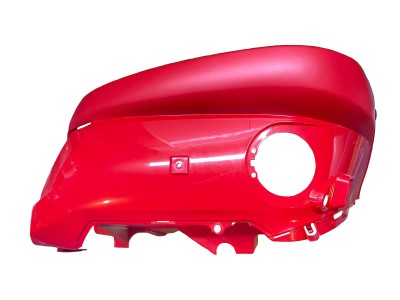 Крыло переднее правое квадроцикла Yamaha Grizzly 700 550 красное (ROMANTIQUE ROUGE) 1HP-F1556-30-00