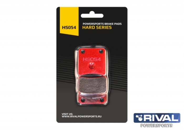 Тормозные колодки Rival Hard Series HS054 FA054 для YAMAHA, SUZUKI, KAWASAKI,