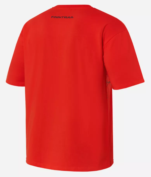 Футболка Finntrail Snowmobile 6715 Red Размер L