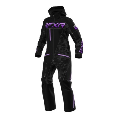 Комбинезон FXR Ranger Instinct (Black Camo Lilac Fade) без утеплителя 222914-1287 Размер XS