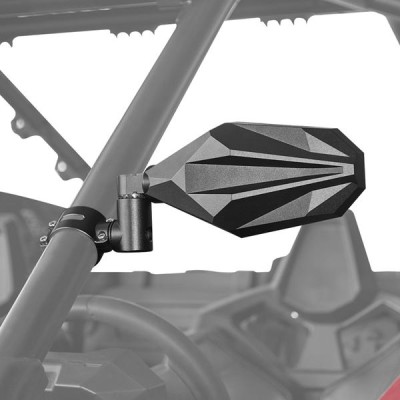 Зеркала боковые алюминиевые Kemimoto Premium 2&quot; B0106-04102BK