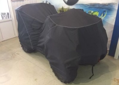 Чехол транспортировочный для квадроцикла BRP Can-Am Outlander Max G2 с кофром AG-BRP-ATV-OL M-TC-black