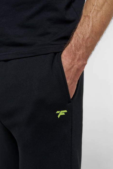 Брюки повседневные мужские Finntrail Logo Black-Yellow 1401 BlackYellow_N Размер L