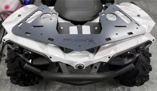 Багажник с кофром для BRP Can-Am Renegade (черный) NW-REN-001