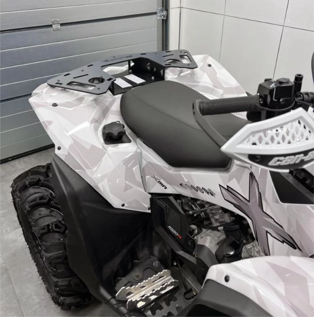 Багажник с кофром для BRP Can-Am Renegade (черный) NW-REN-001