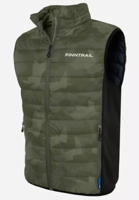 Терможилет Finntrail (2024) Master vest 1506 CamoShadowGreen Размер S