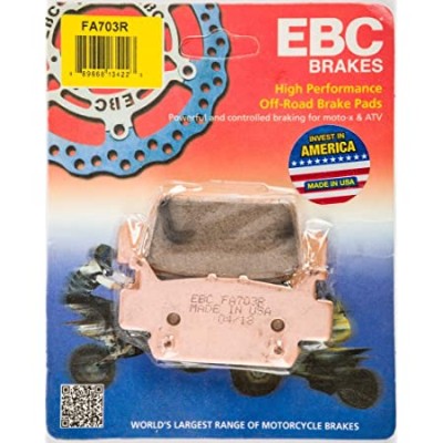 Тормозные колодки задние левые квадроцикла Honda 1000 Pioneer  EBC Brakes 06431-HL4-A01 FA703R