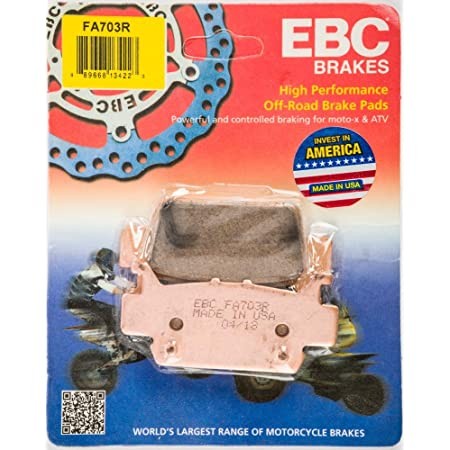 Тормозные колодки задние левые квадроцикла Honda 1000 Pioneer  EBC Brakes 06431-HL4-A01 FA703R