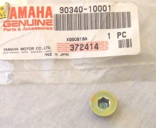 Пробка сливная переднего редуктора Yamaha Grizzly 550-700 2007-2015 90340-10001-00