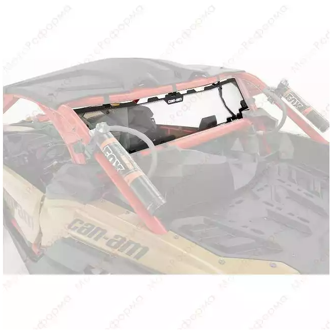 Заднее стекло экран (поликарбонатное) для Can-Am Maverick X3 (копия оригинал 715006387) 715006387N