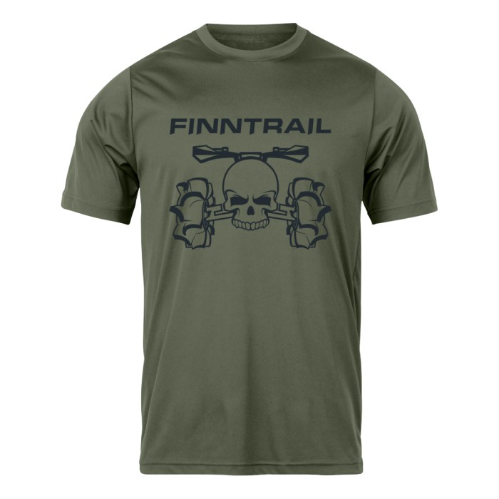 Футболка ATV skull 6707 Khaki_N Размер L