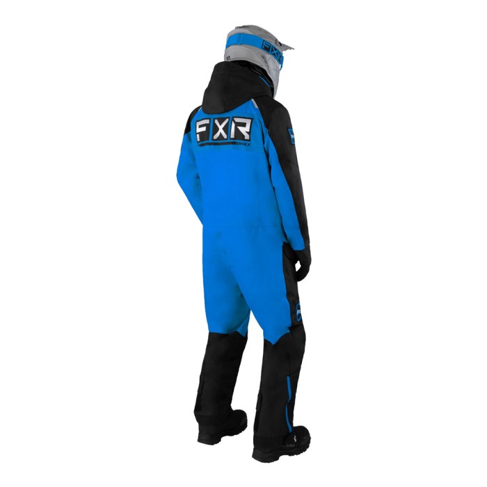 Комбинезон мужской FXR Recruit (Black Blue) F.A.S.T. с утеплителем  232813-1040-07 Размер M