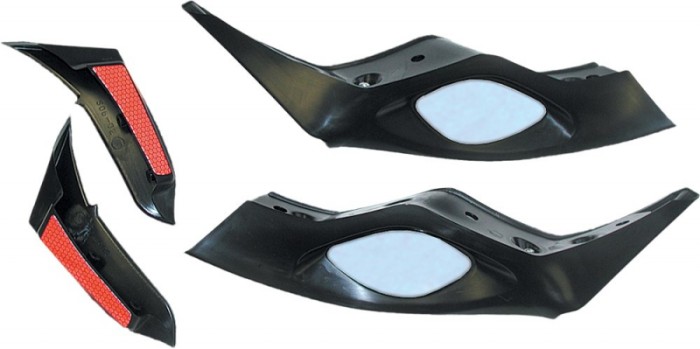 Зеркала для снегохода (комплект) Yamaha RS  RX SM-12356 54-10180 SMA-8FA77-00-00