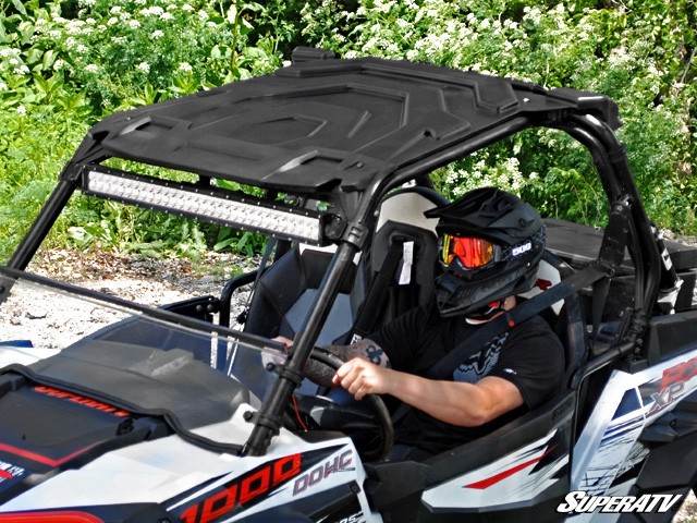 Крыша пластиковая SuperAtv для квадроциклов Polaris RZR - 900 1000 ROOF-P-RZR-1K-003