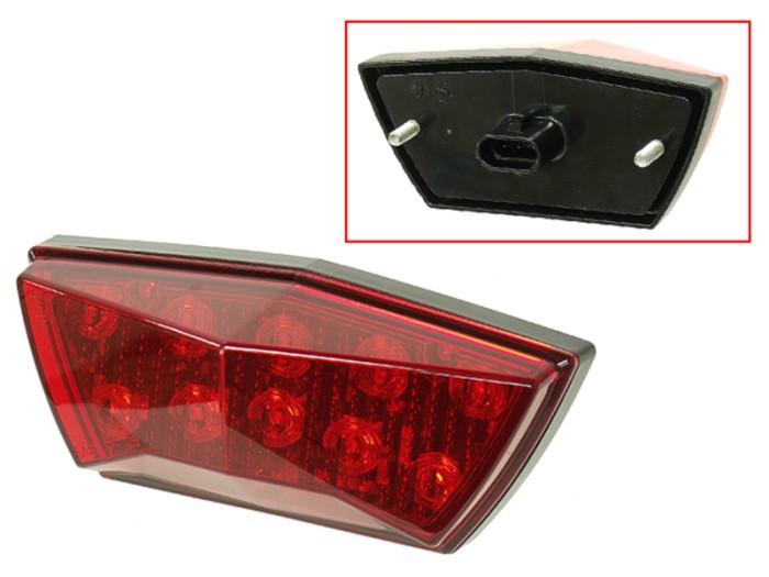 Стоп-сигнал SPI для снегохода Polaris светодиодный (411092-432) SM-01503