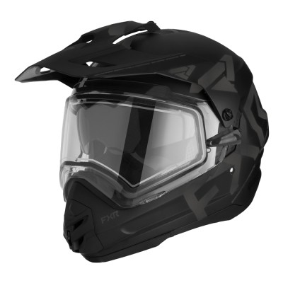 Шлем FXR TORQUE X TEAM W  E SHIELD &amp; SUN SHADE с подогревом (Black Ops, L) 230635-1010 Размер L