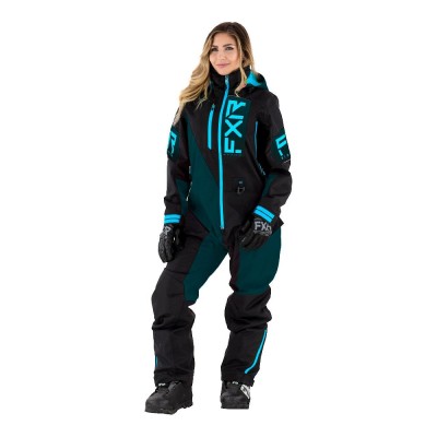 Комбинезон FXR Recruit (Black Ocean Sky Blue) без утеплителя 222911-1048 Размер XS